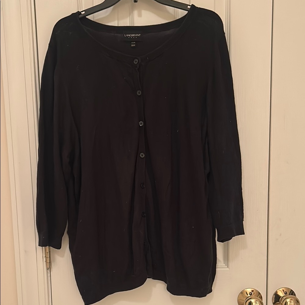 Black Long Sleeve Cardigan